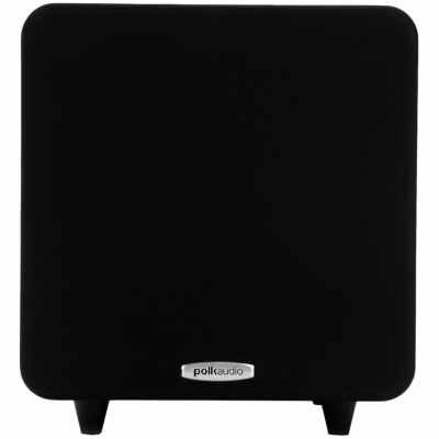 Polk Audio PSW111BK Powered Compact 8" Subwoofer - Black