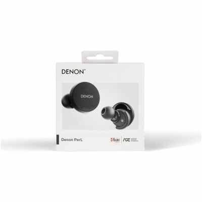 Denon PerL (AHC10PLBKEM) True Wireless earbuds with personalized sound - Black
