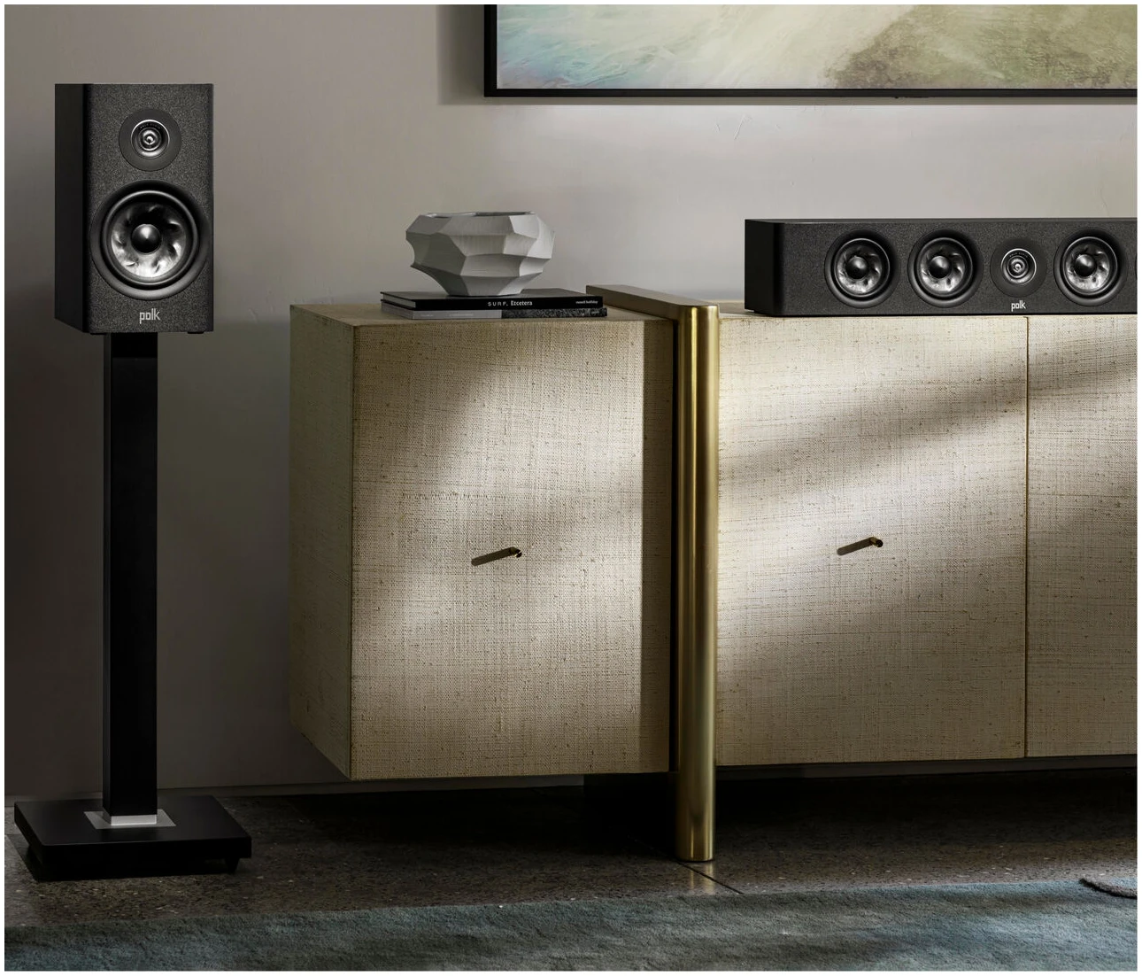 Polk Audio Reserve R350SYSBK Centre Speaker Black - cinematic effect sounds exceptionally clear and realistic Polk Audio Reserve R350SYSBK Centre Speaker Black - cinematic effect sounds exceptionally clear and realistic