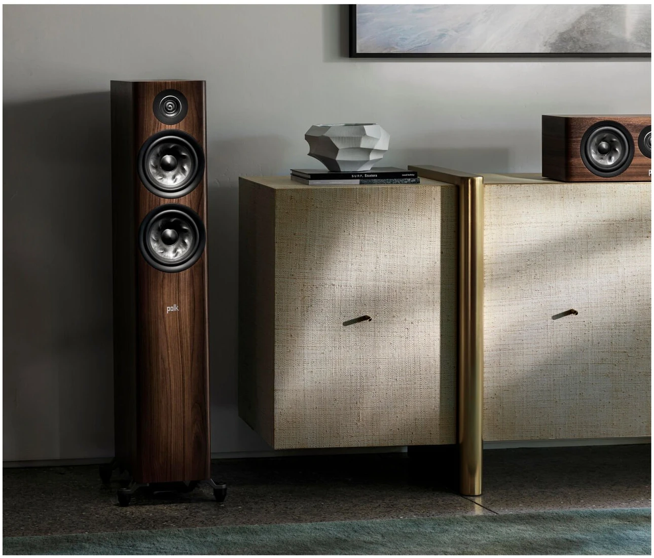 Polk Audio Reserve R600 speaker Floor-standing Brown (PAIR) - deep & impactful bass performance. Polk Audio Reserve R600 speaker Floor-standing Brown (PAIR) - deep & impactful bass performance.