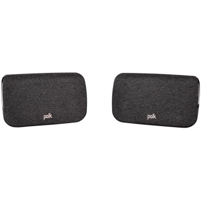 Polk Audio MAGSR2 Surrounds Wireless Surround Speakers for Select Sound Bars - Black