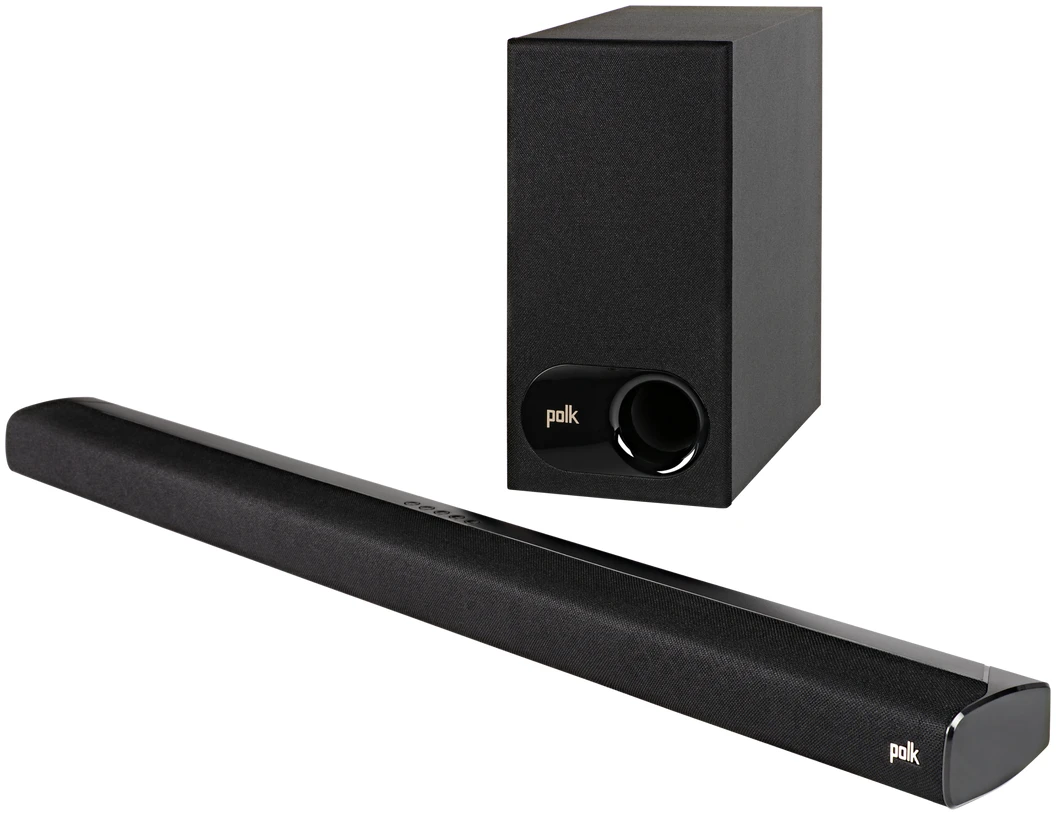 Polk Audio SIGNAS2 Sound Bar with wireless Subwoofer - Black Polk Audio SIGNAS2 Sound Bar with wireless Subwoofer - Black