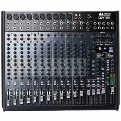 Alto Professional LIVE1604XEU 16-Channel Sound Reinforcement USB Mixer with Effects