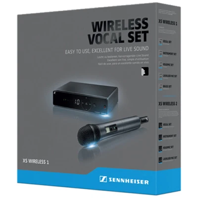 Sennheiser XSW 1-825-A UHF Vocal Set with e825 Dynamic Microphone (A: 548 to 572 MHz)