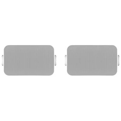 Sonos OUTDRWW1 Architectural 6-1/2" Passive 2-Way Outdoor Speakers (Pair) - White Sonos OUTDRWW1 Architectural 6-1/2" Passive 2-Way Outdoor Speakers (Pair) - White