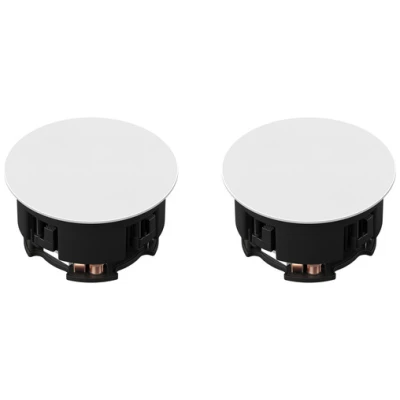 Sonos INCLGWW1 In-Ceiling Speakers - Pair of Architectural Speakers by Sonance for Ambient Listening (White) Sonos INCLGWW1 In-Ceiling Speakers - Pair of Architectural Speakers by Sonance for Ambient Listening (White)