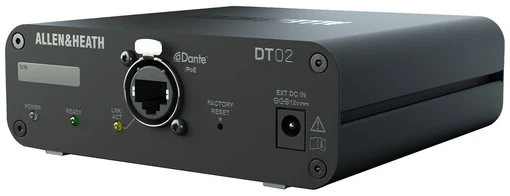 Allen & Heath DT02-X Dante Output Interface with Power Supply Allen & Heath DT02-X Dante Output Interface with Power Supply