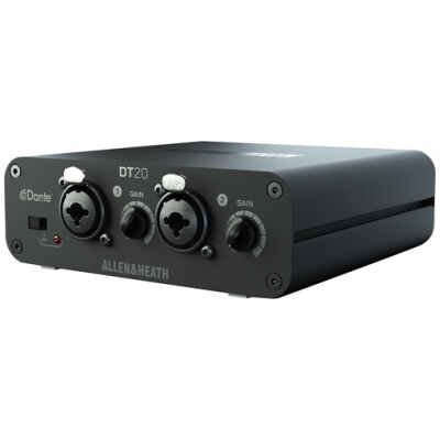 Allen & Heath DT20-X Dante Input Interface with Power Supply