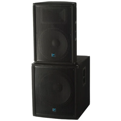 Yorkville Sound YXL18SC 400-Watt 6-Ohm 18" Bass Reflex Passive Subwoofer (Plywood/Carpet)