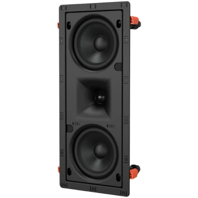 OSD Audio IWLCR 53 Nero Dual 5.25" in Wall LCR Speaker 150W, 1" Silk Horn Tweeter, Single OSD Audio IWLCR 53 Nero Dual 5.25" in Wall LCR Speaker 150W, 1" Silk Horn Tweeter, Single