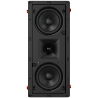 OSD Audio IWLCR 53 Nero Dual 5.25" in Wall LCR Speaker 150W, 1" Silk Horn Tweeter, Single OSD Audio IWLCR 53 Nero Dual 5.25" in Wall LCR Speaker 150W, 1" Silk Horn Tweeter, Single