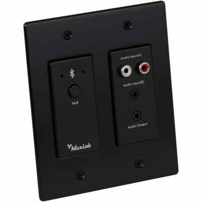 Muxlab 500555 Bluetooth and Analog Audio to Dante Interface