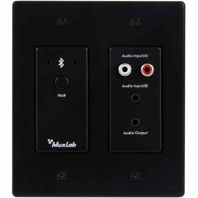 Muxlab 500555 Bluetooth and Analog Audio to Dante Interface