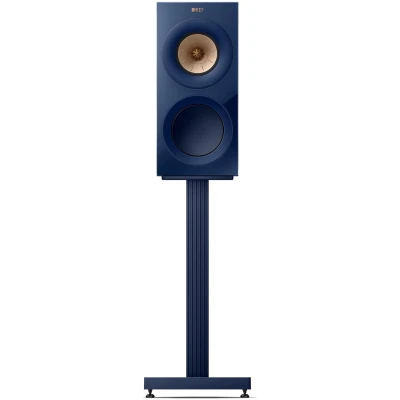 KEF R3 Meta Bookshelf Speakers  (Blue Gloss, Pair)
