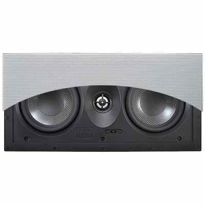 OSD Audio T53LCR Dual 5.25" in-Wall Center Channel Speaker w/Carbon Fiber Woofers and TPR Surround, Single