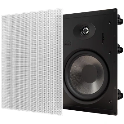 OSD Audio T83 8" in-Wall Speakers 1" Aluminum Dome Tweeter, 12dB Crossover & Contour Switch, Pair OSD Audio T83 8" in-Wall Speakers 1" Aluminum Dome Tweeter, 12dB Crossover & Contour Switch, Pair