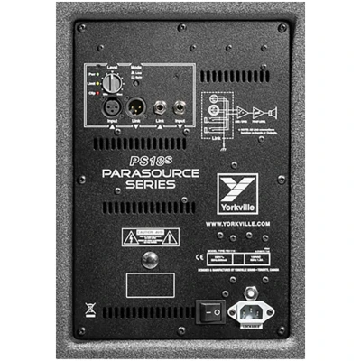 YORKVILLE PS18SF 18" powered Subwoofer Fly Version
