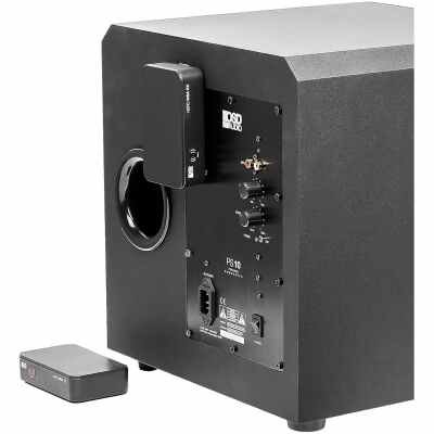 OSD Audio NERO-WSA Wireless 5.8G Subwoofer Transmitter/Receiver Kit Dual Source, Diversity Antennas and Brackets