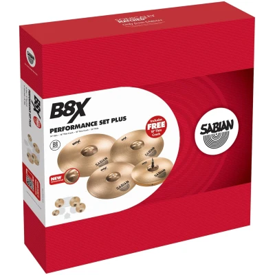 Sabian 45003XG B8X Performance Set Plus