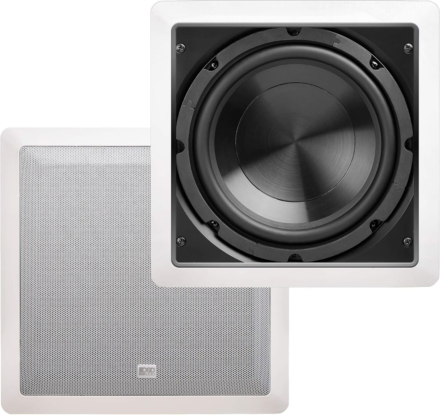 OSD Audio IWS-8 8" in Wall Subwoofer 150W Easy Install, Paintable Grill OSD Audio IWS-8 8" in Wall Subwoofer 150W Easy Install, Paintable Grill
