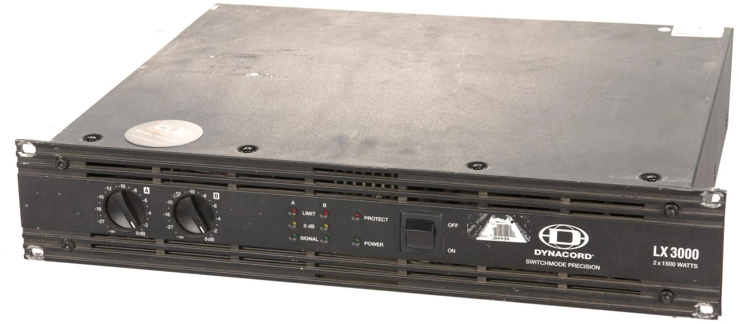 Dynacord LX- 3000 Amplifier 2x - 1500 Watt / 4 Ohm Dynacord LX- 3000 Amplifier 2x - 1500 Watt / 4 Ohm