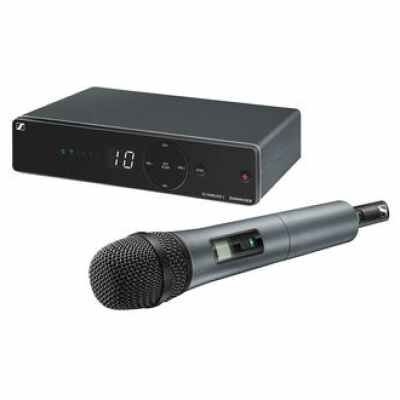 Sennheiser  XSW 1-825-E UHF Wireless Handheld Condenser Microphone System, 821-832 MHz / 863-865 MHz (Ch70)