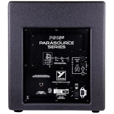 Yorkville Sound PS15S 15" Parasource Powered Subwoofer (1000W)