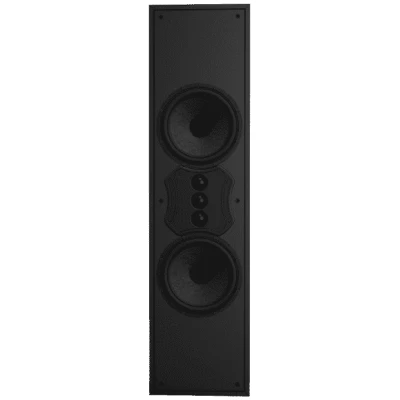 OSD Audio S-82 MKII Dual 8 Fiber Cone Woofer Triple Tweeter Array Theater On-wall Speaker, Custom Crossovers