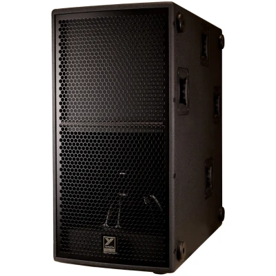 Yorkville Sound  SA115S 4500W Synergy Array Powered Subwoofer with 15" Woofer,Tapped-Horn Design. Baltic Birch (Black)