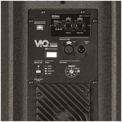DB Technologies Vio X315 - 1400W 2 x 15-inch Powered 3-Way Portable Loudspeaker