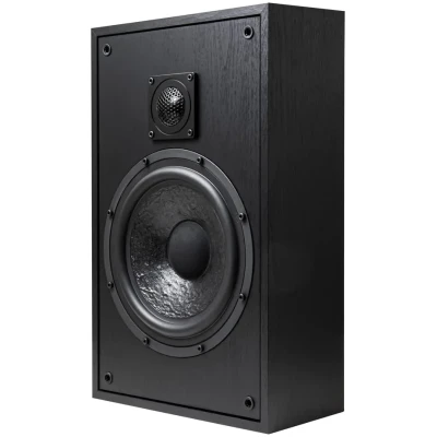 OSD Audio S-80 MKII 8" Home Theater Bookshelf Speaker 150W, Wood Fiber Woofer, Silk Dome Tweeter, S80 MK2 (Single)