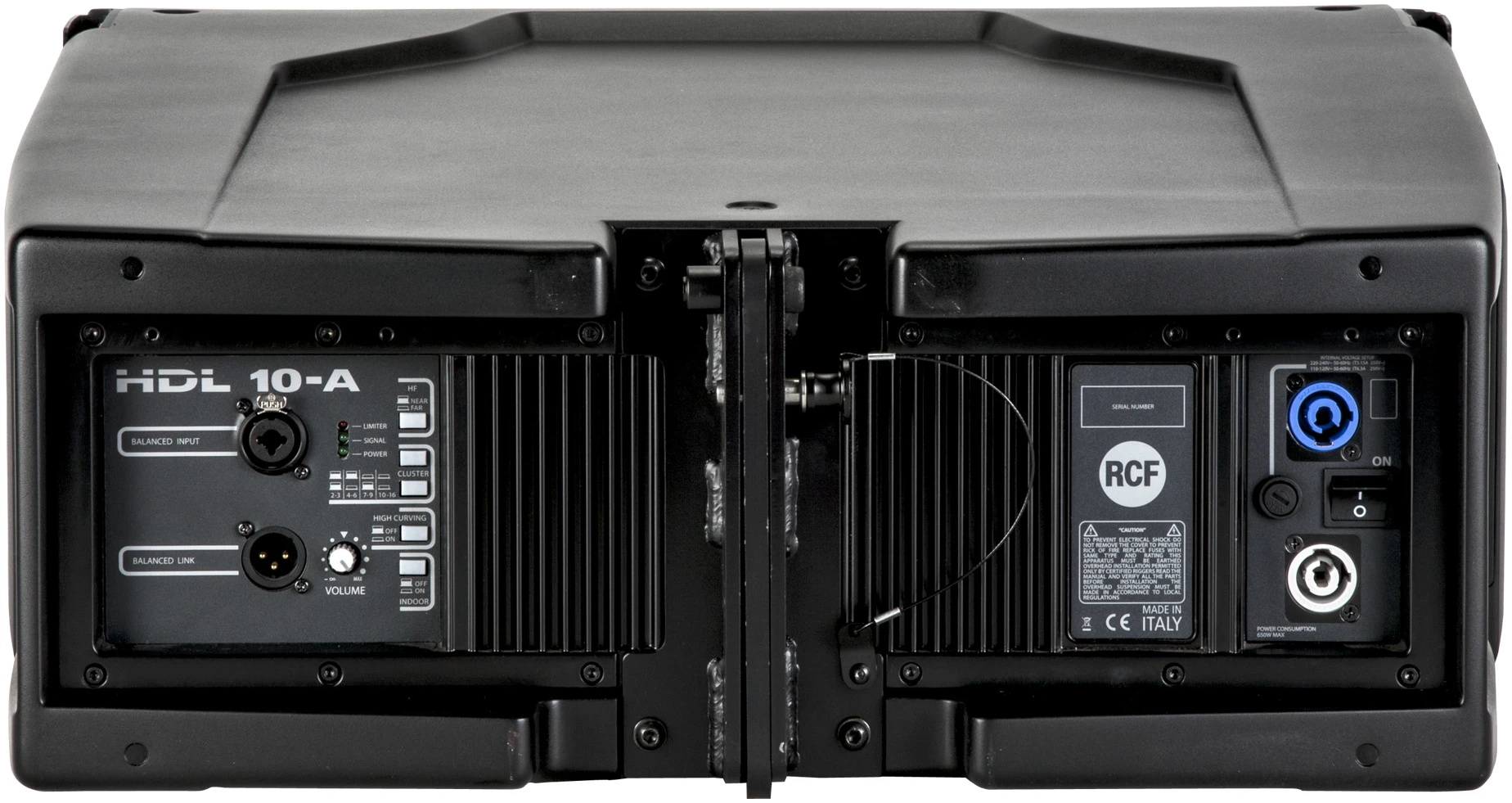 RCF HDL 10-A Active Line Array Module - Black RCF HDL 10-A Active Line Array Module - Black