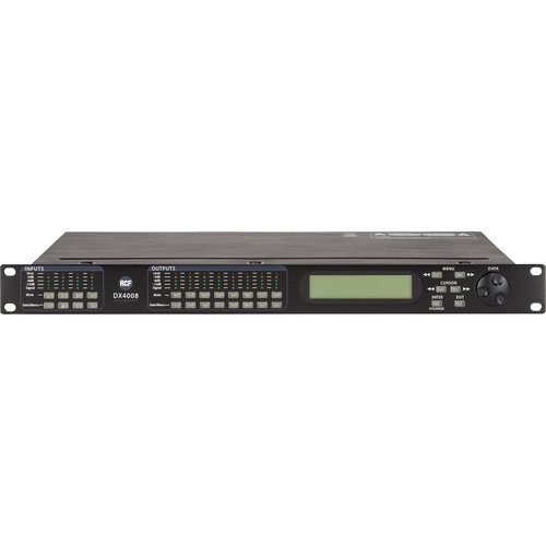 RCF DX 4008 4-Input & 8-Output Digital Audio Processor RCF DX 4008 4-Input & 8-Output Digital Audio Processor