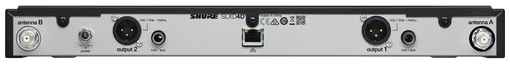 Shure SLXD4D Dual-Channel Digital Wireless Receiver Shure SLXD4D Dual-Channel Digital Wireless Receiver