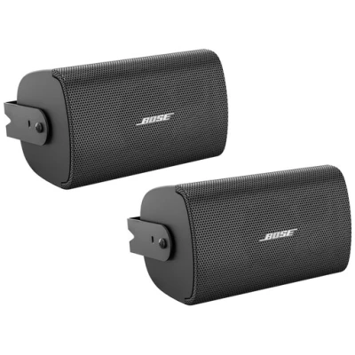 Bose Professional FS2SE Surface-Mount 2.25" 80W Passive Outdoor Loudspeaker (Black, Pair)