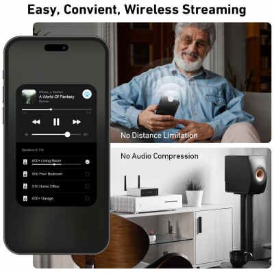 Arylic A50+ 50W x 2 Streaming Amplifier