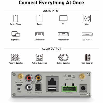 Arylic A50+ 50W x 2 Streaming Amplifier