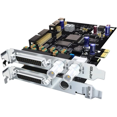 RME HDSPe AES 32-Channel AES/EBU PCI Express Card with 24 Bit/192 kHz RME HDSPe AES 32-Channel AES/EBU PCI Express Card with 24 Bit/192 kHz