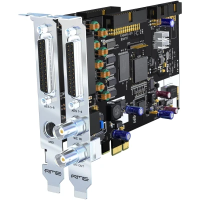 RME HDSPe AES 32-Channel AES/EBU PCI Express Card with 24 Bit/192 kHz RME HDSPe AES 32-Channel AES/EBU PCI Express Card with 24 Bit/192 kHz