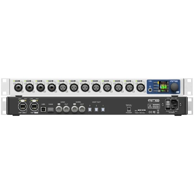 RME 12Mic 12-channel digitally controlled microphone preamplifier with AVB & MADI RME 12Mic 12-channel digitally controlled microphone preamplifier with AVB & MADI