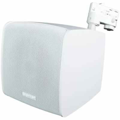 Ecler CCUBE5WH 5" WiSpeak Powered Speaker  Desktop/Rail Mount  White