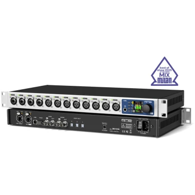 RME 12Mic 12-channel digitally controlled microphone preamplifier with AVB & MADI RME 12Mic 12-channel digitally controlled microphone preamplifier with AVB & MADI