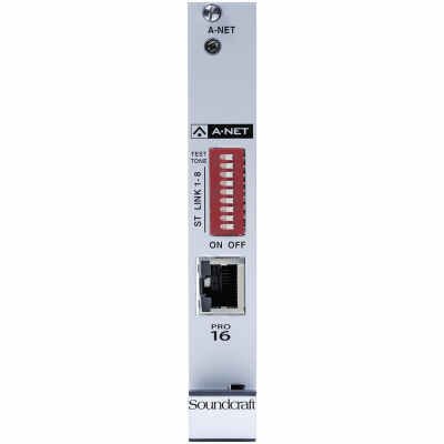 Soundcraft RS2497SP - A-Net 16V Expansion Card with DIP Switches for Local Rack and Compact Stagebox