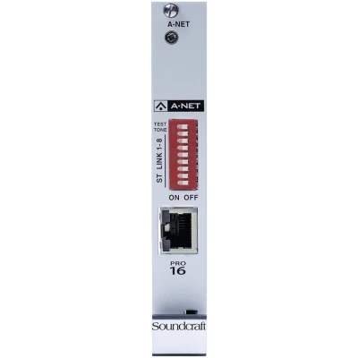 Soundcraft RS2497SP - A-Net 16V Expansion Card with DIP Switches for Local Rack and Compact Stagebox