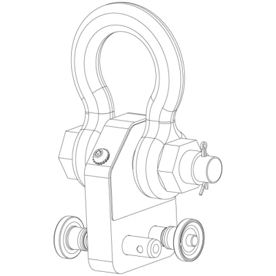 TT+ AUDIO FL-B PK 007  Pickup Tab with Shackle for GTX 12