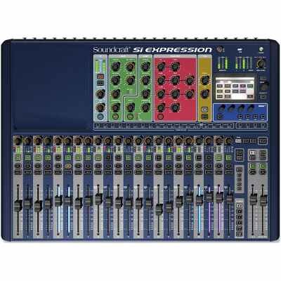 Soundcraft 5035678 Si Expression 2 Digital 24 Channel Console Live Audio Mixer
