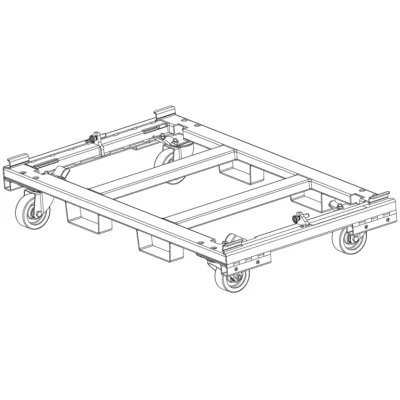 TT+ AUDIO KRT-WH 004 CART ON WHEELS FOR GTS 29