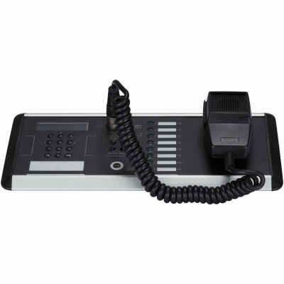 RCF BM 7608DFM Desk-top Emergency Microphone Console