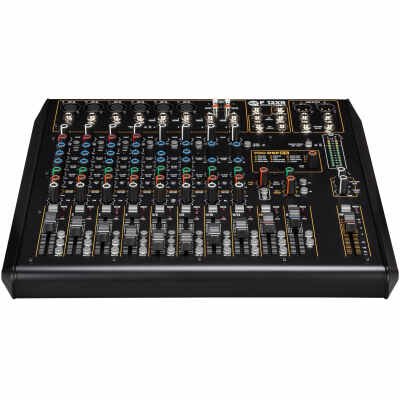 RCF F 12XR 12-Channel Analog Mixing Console with Built-In Multi-FX, USB Audio Interface & Recording