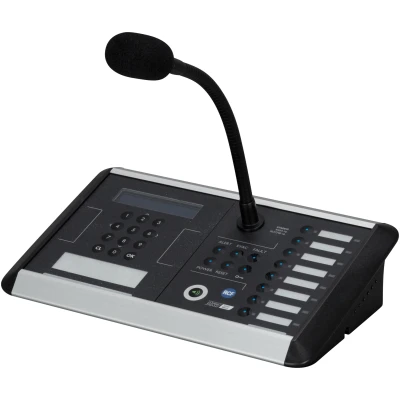 RCF BM 7608D Desk-top Emergency Microphone Console